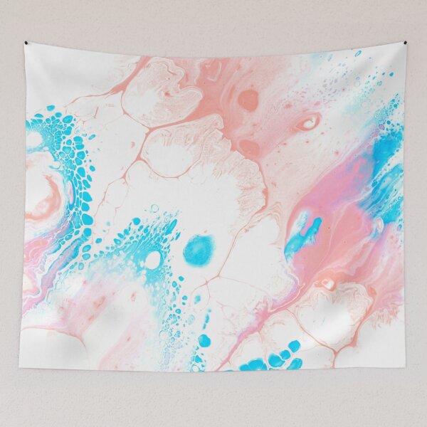 Item preview, Abstract, Pink Marble, Pink Abstract, Pink, Blue designed and sold by Logic72.