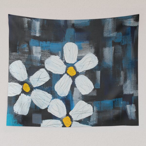 Item preview, Contemporary Abstract Floral Art, urban contemporary floral, Urban Flowers Painting designed and sold by AbstractAcacia.