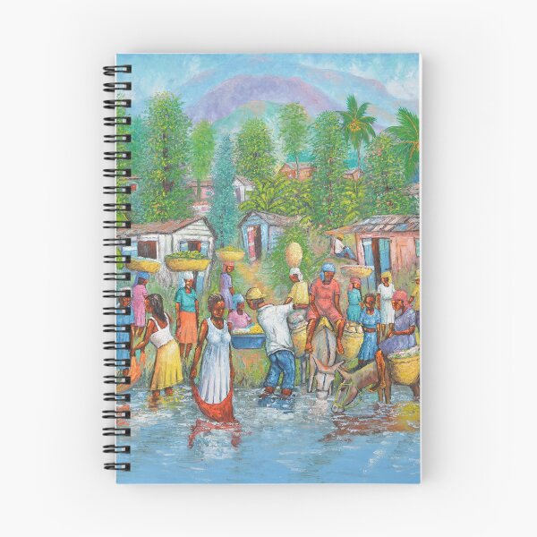 Item preview, Nap Lave Nan Rivie - "We Are Washing In The River" -- Samuel Saintlouis designed and sold by Nyanza-Co.
