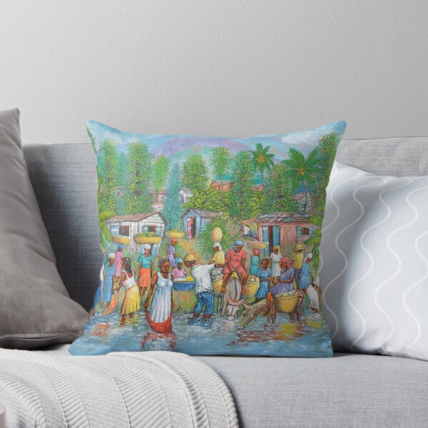 Item preview, Nap Lave Nan Rivie - "We Are Washing In The River" -- Samuel Saintlouis designed and sold by Nyanza-Co.
