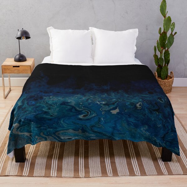 Item preview, Abstract, Blue Darkness, Abstract Painting designed and sold by Logic72.