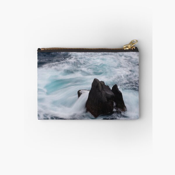 Item preview, Beautiful Waves Crashing On A rock. designed and sold by TAKEITTeeZee.