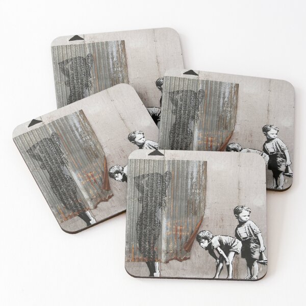 Item preview, Banksy Shower Peepers Boys designed and sold by WE-ARE-BANKSY.