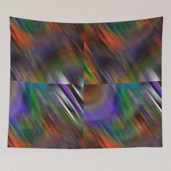 Item preview, Rainbow Abstract Art designed and sold by Funful.