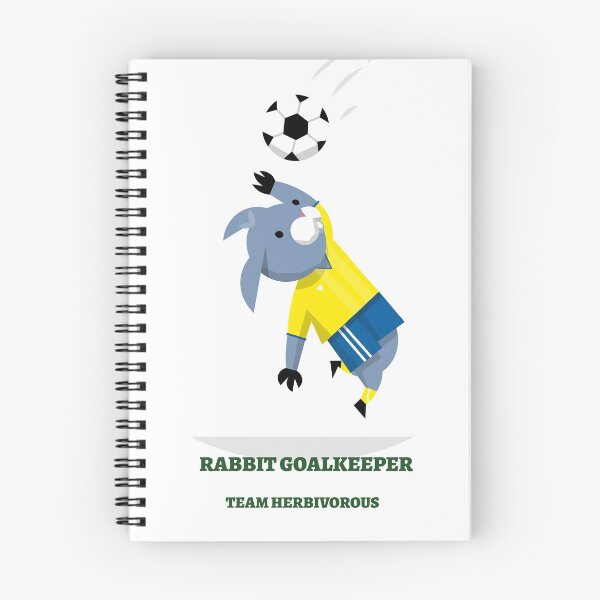 Item preview, Rabbit Keeper Playing Football/Soccer designed and sold by Teeshirters1.