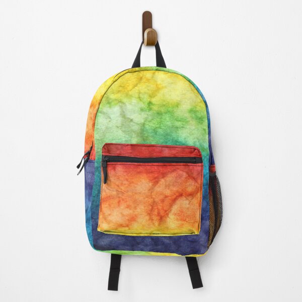 Item preview, Abstract, Rainbow Colors, Yellow, Blue, Red, Watercolor Painting designed and sold by Logic72.