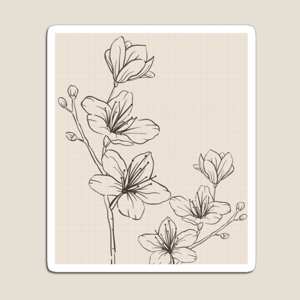 Item preview, Pintura De Flores Hermosas designed and sold by Rohit Mane.