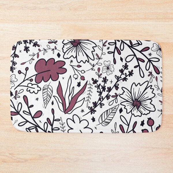 Item preview, Violet flowers pattern by LaetiArts designed and sold by LaetiArts.