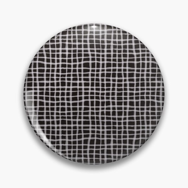 Item preview, Painted Grid Print | Black designed and sold by weirdoodle.