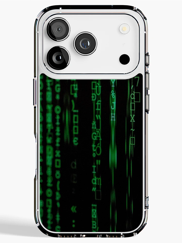 Thumbnail 1 of 5, iPhone Case, Green Code designed and sold by michelles2321.