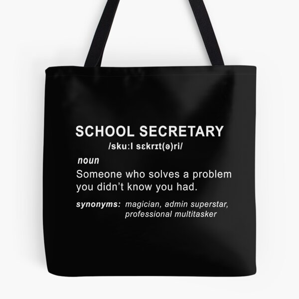 Item preview, School Secretary Definition designed and sold by Vaishnavi Deo.