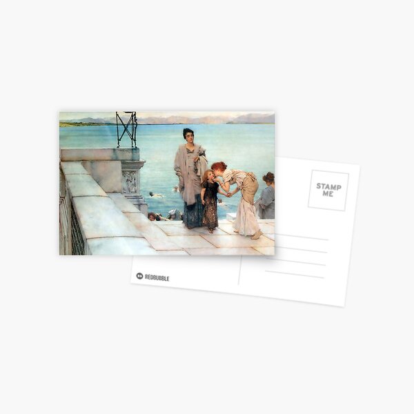 Item preview, A Kiss - Lawrence Alma-Tadema - 1891 designed and sold by CJET.