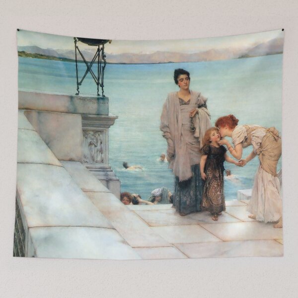 Item preview, A Kiss - Lawrence Alma-Tadema - 1891 designed and sold by CJET.