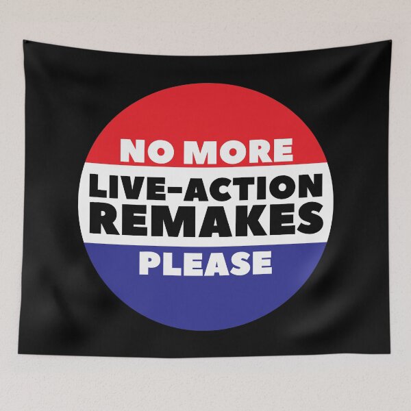 Item preview, No more live-action remakes please - Election Parody Funny designed and sold by AmpersandCuster.