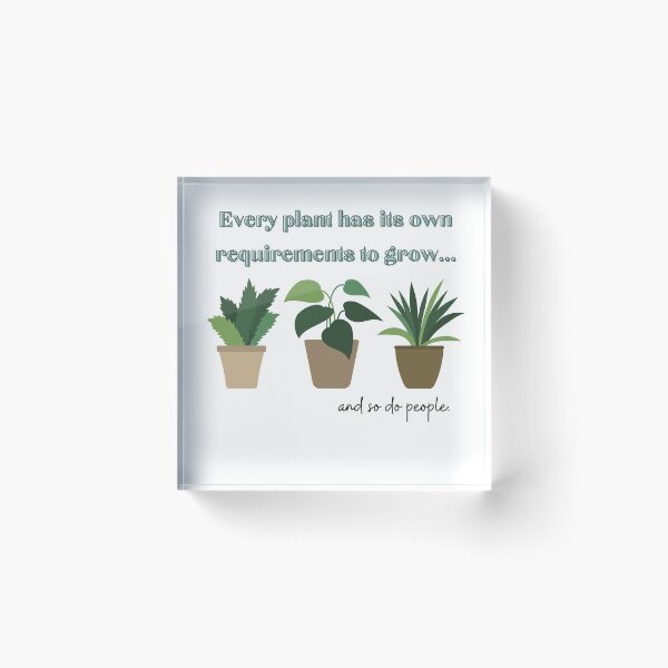 Item preview, Every plant has its own requirements to grow designed and sold by Sweet Champagne Designs.