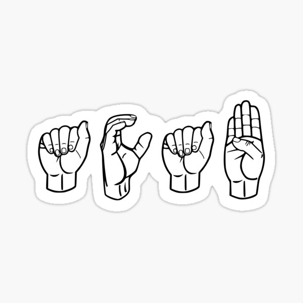 Item preview, ACAB ASL designed and sold by ProtestMom.