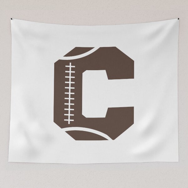 Item preview, Personalized Football Initial C designed and sold by TheFamilyVan.