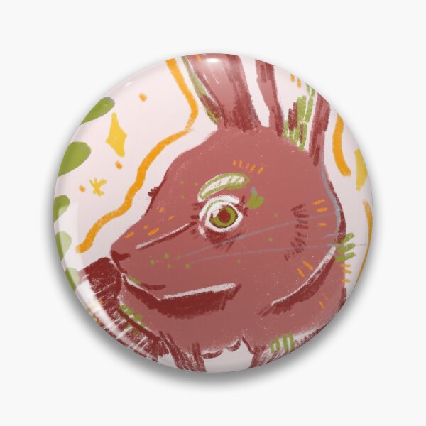 Attention Bunny Pin