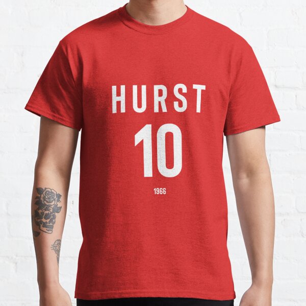 England Hurst 10 Retro 1966 Football tee shirt taille homme S neuf
