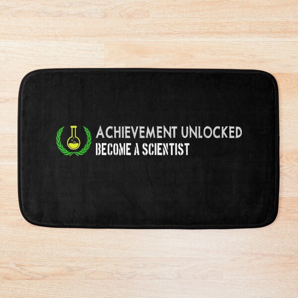 Item preview, Achievement unlocked BECOME A SCIENTIST designed and sold by patriotazx.