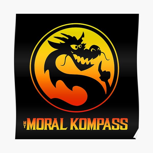 Mortal Kombat Dragon Posters Redbubble - mk1 reptile roblox
