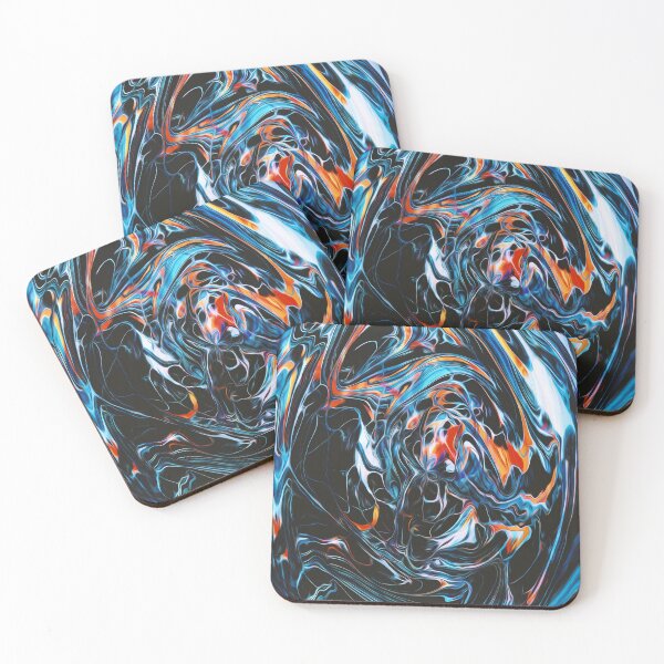 Item preview, Abstract #1 Waterfall Comet designed and sold by DUDX ART WORLD.