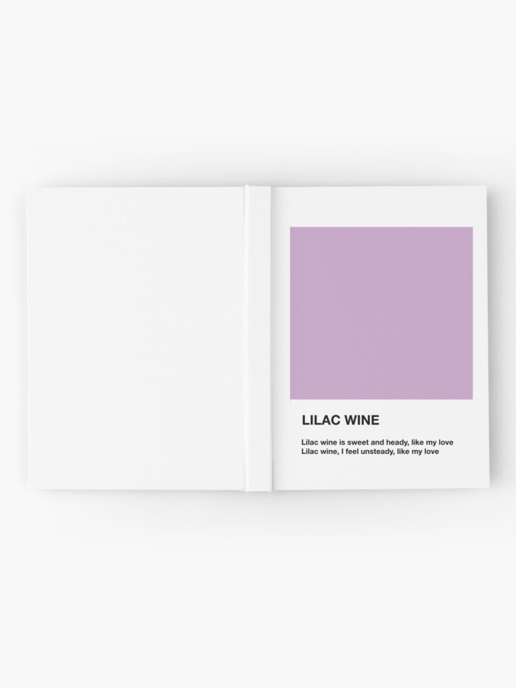 Jeff Buckley Lilac Wine Lyrics Pantone Tote Bag for Sale by aikaw