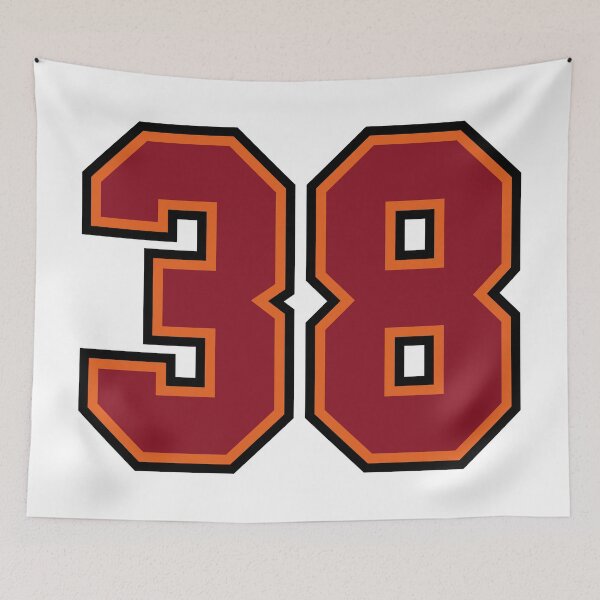 Item preview, Number 38 Sports Tampa Thirty-Eight Jersey designed and sold by HelloFromAja.