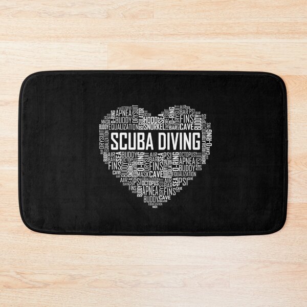 Item preview, Scuba Diving Heart designed and sold by Whynot123.