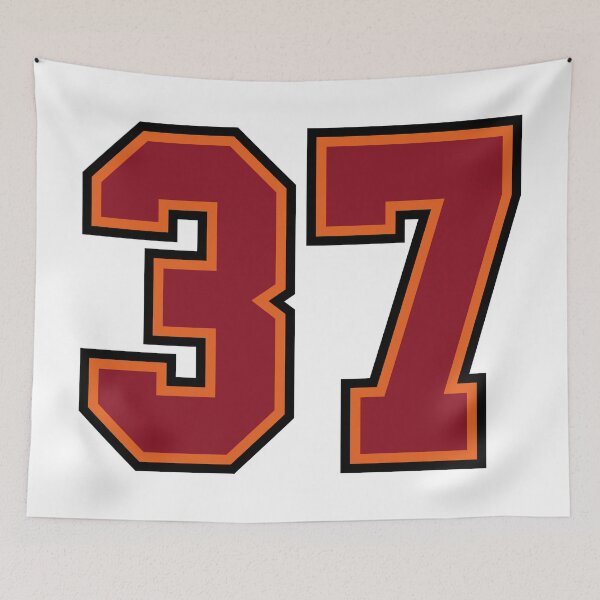 Item preview, Number 37 Sports Tampa Thirty-Seven Jersey designed and sold by HelloFromAja.