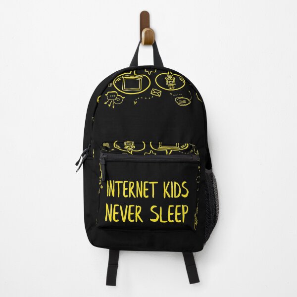 Item preview, internet kids never sleep yellow designed and sold by WilliamsGFX.