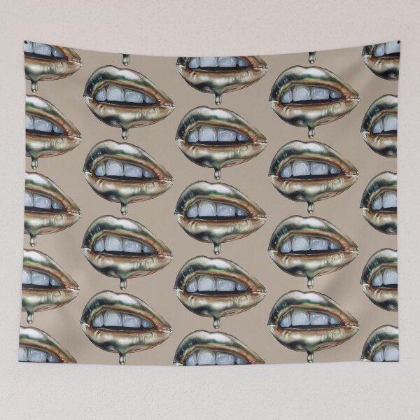 Item preview, Gold lips designed and sold by Shazmond.