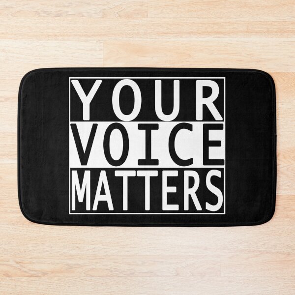 Item preview, Your Voice Matters Shirt designed and sold by FHdesigns.