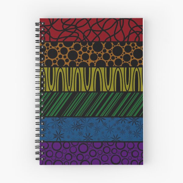 Item preview, Muted Pride Flag doodle designed and sold by marieby.