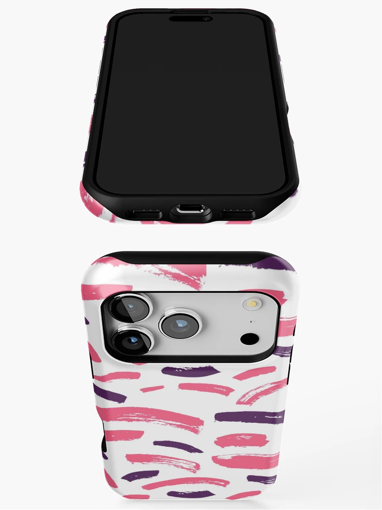 Thumbnail 3 of 4, iPhone Case, Colorful, Simple, Minimalist Pattern - Colorful Pattern Design for Face Masks  designed and sold by Rohit Mane.