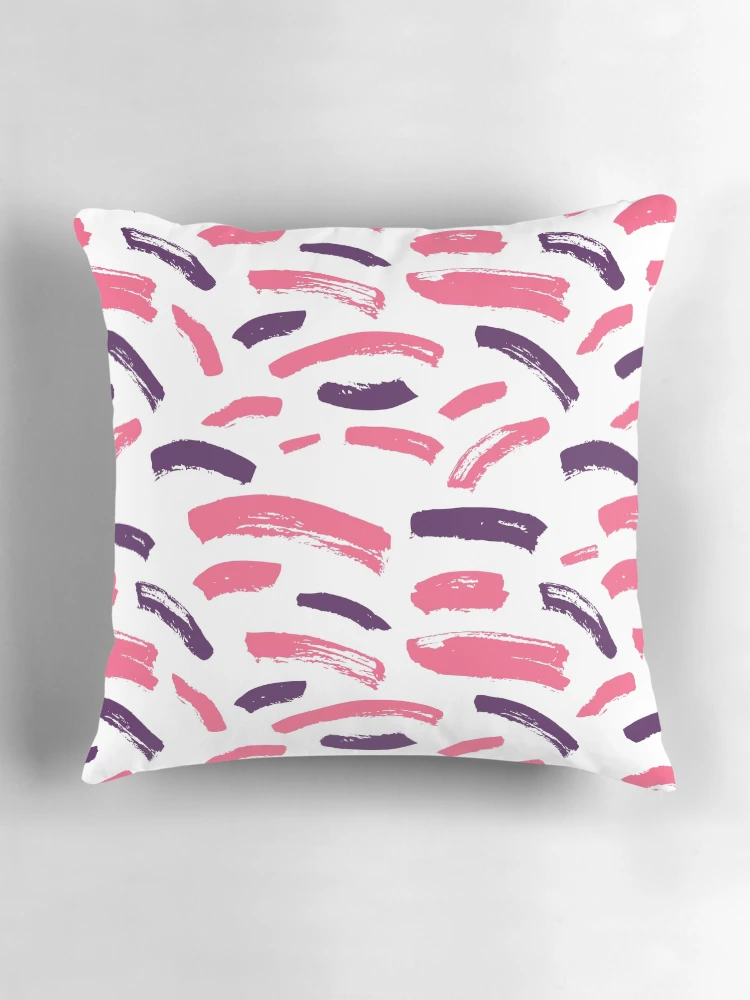Thumbnail 3 of 4, Pillow, Colorful, Simple, Minimalist Pattern - Colorful Pattern Design for Face Masks  designed and sold by Rohit Mane.
