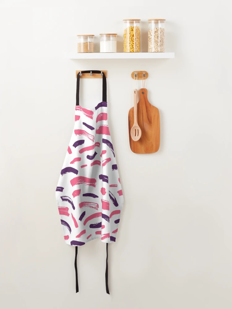 Thumbnail 4 of 6, Apron, Colorful, Simple, Minimalist Pattern - Colorful Pattern Design for Face Masks designed and sold by Rohit Mane.