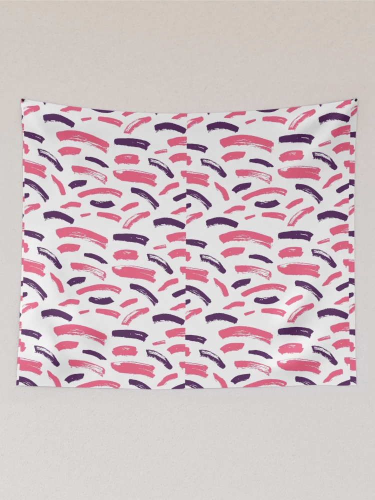 Thumbnail 2 of 3, Tapestry, Colorful, Simple, Minimalist Pattern - Colorful Pattern Design for Face Masks designed and sold by Rohit Mane.