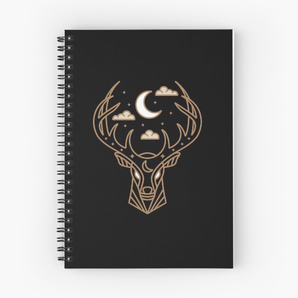 Item preview, Magical Night Deer designed and sold by curiosorder.