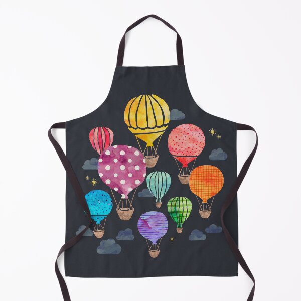 Item preview, Noche de globos aerostáticos designed and sold by weirdoodle.