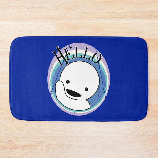 Item preview, Hello - cute alien kid waving designed and sold by ChatterFox.