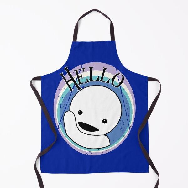 Item preview, Hello - cute alien kid waving designed and sold by ChatterFox.