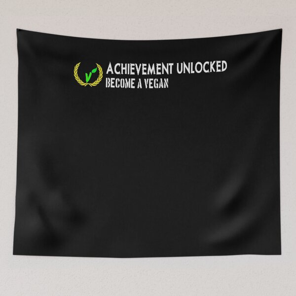 Item preview, Achievement unlocked BECOME A VEGAN designed and sold by patriotazx.