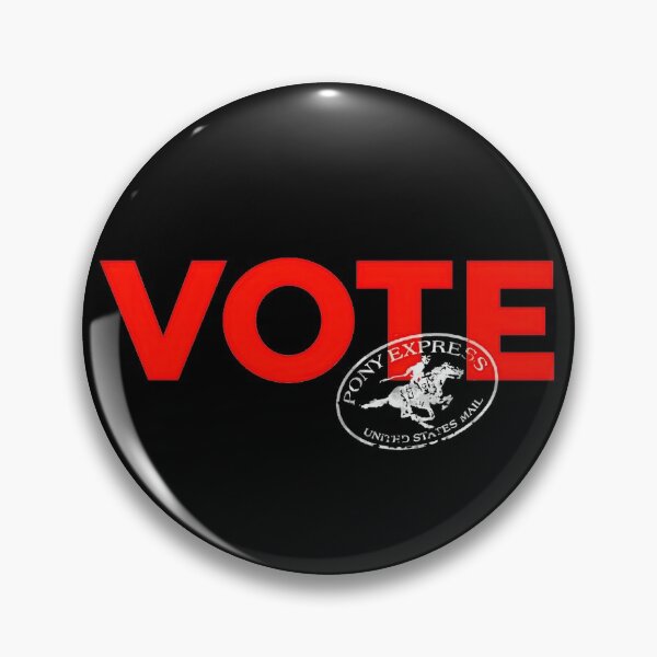 Item preview, VOTE! Pony Express - US Mail designed and sold by PrintPit.