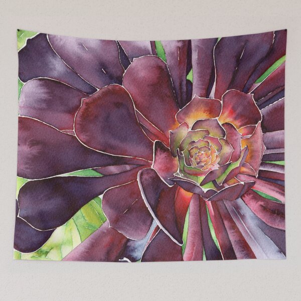 Item preview, Purple Aeonium succulent designed and sold by Gareth Massam.