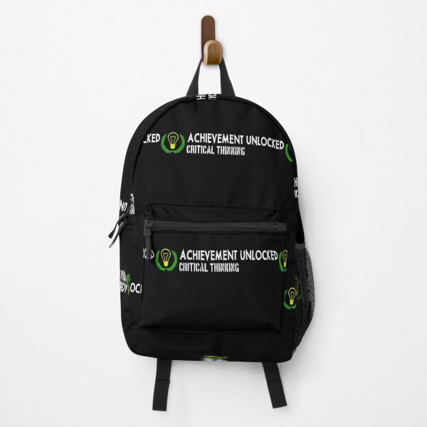 Item preview, Achievement unlocked CRITICAL THINKING designed and sold by patriotazx.