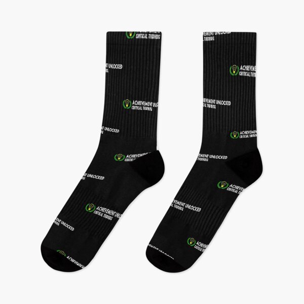 Item preview, Achievement unlocked CRITICAL THINKING designed and sold by patriotazx.