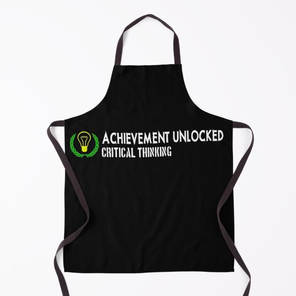 Item preview, Achievement unlocked CRITICAL THINKING designed and sold by patriotazx.