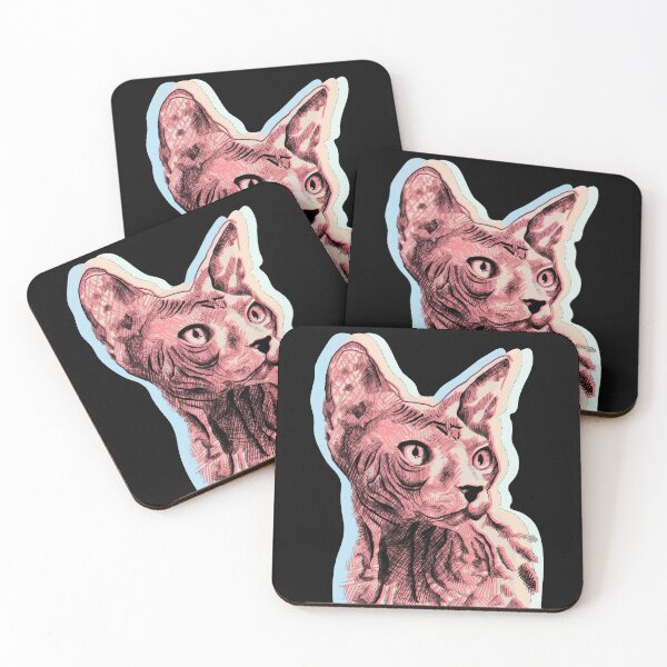 Item preview, Tripping Sphinx Pastel Pink designed and sold by MinnieArtwork.