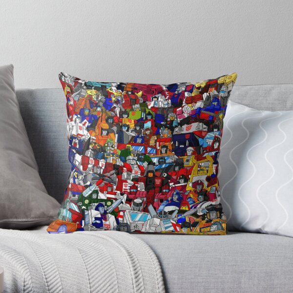 G1 Transformers Autobots Throw Pillow